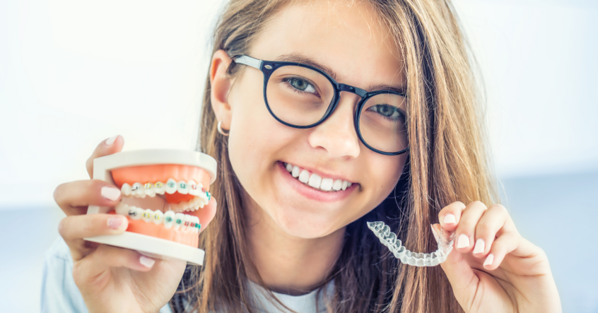 Clear Invisalign vs. Braces